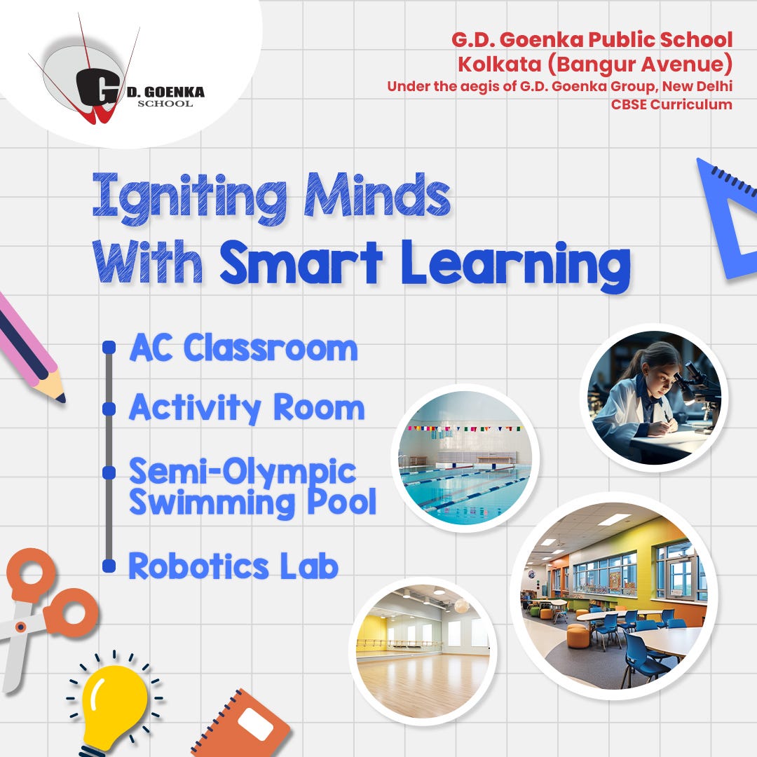11th Class Admission 202526 Kolkata GD Goenka Public School Bangur (Kolkata) Medium