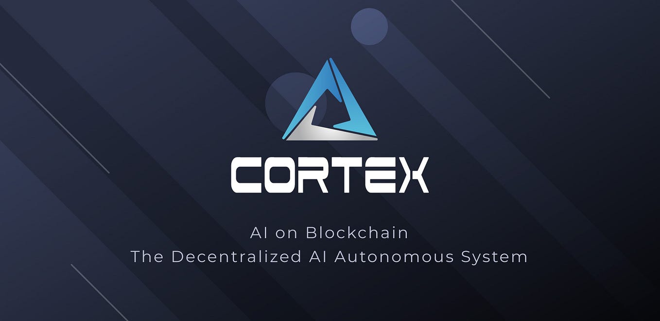 Cortex AI on Blockchain Ecosystem | by Oscar W | Cortex Labs | Medium