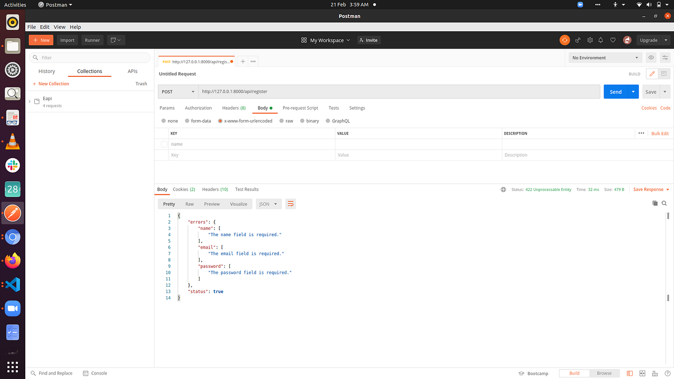 How to Create a Fake data in Laravel 8 OMIDIORA EMMANUEL Medium