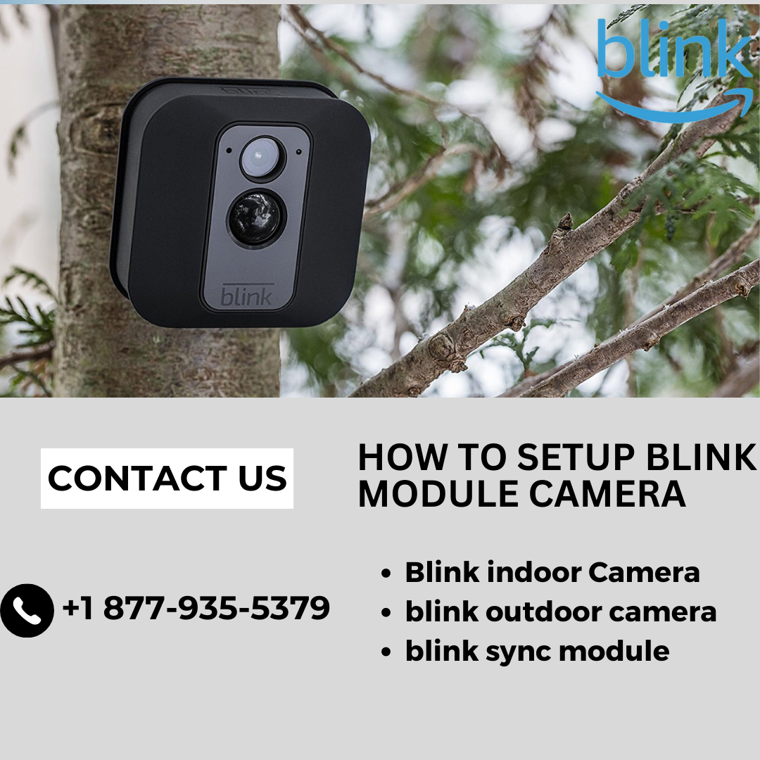 How To Setup Blink Outdoor Camera +1 8779355379 Blink Module by