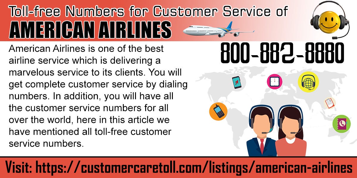 American Airlines Customer Service Number by Gordon Clark Medium