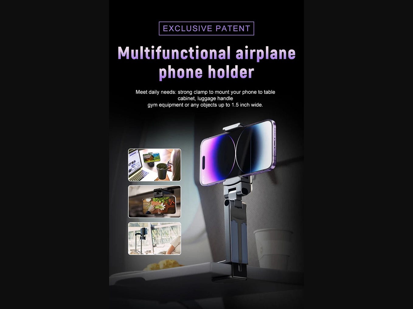 Elevate Your In-Flight Experience with the Best Cell Phone Holder ...