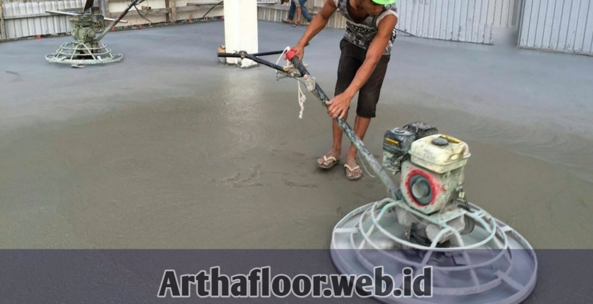 Jasa Finishing Trowel Floor Harder Cat Epoxy Lantai Beton melayani