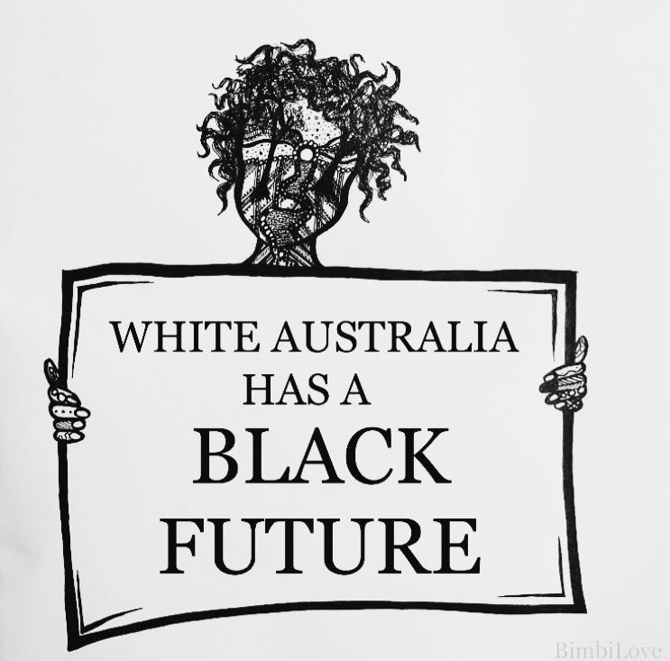 White “Australia” Has a Black Future…