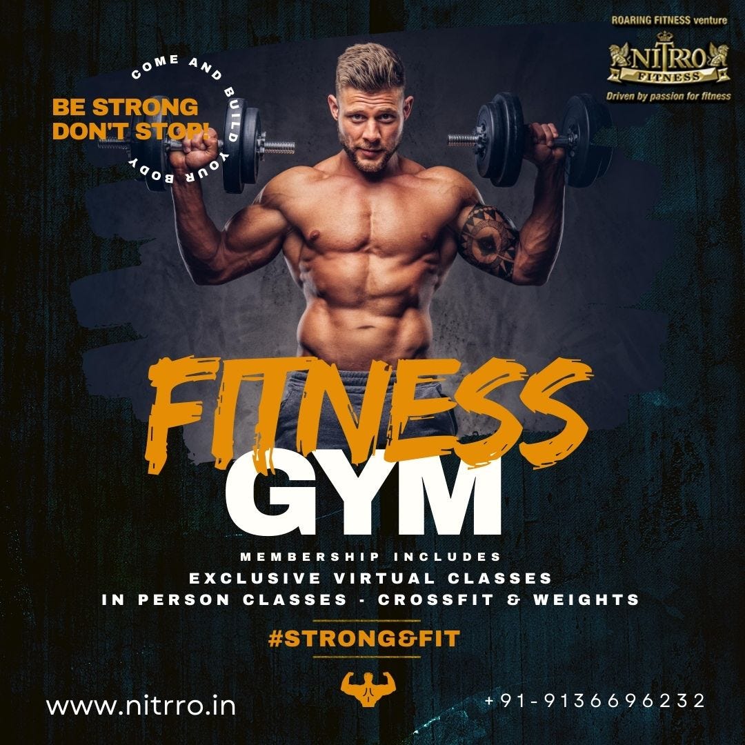 Best Gyms In Pune | Nitro Fitness - Nitrro fitness - Medium