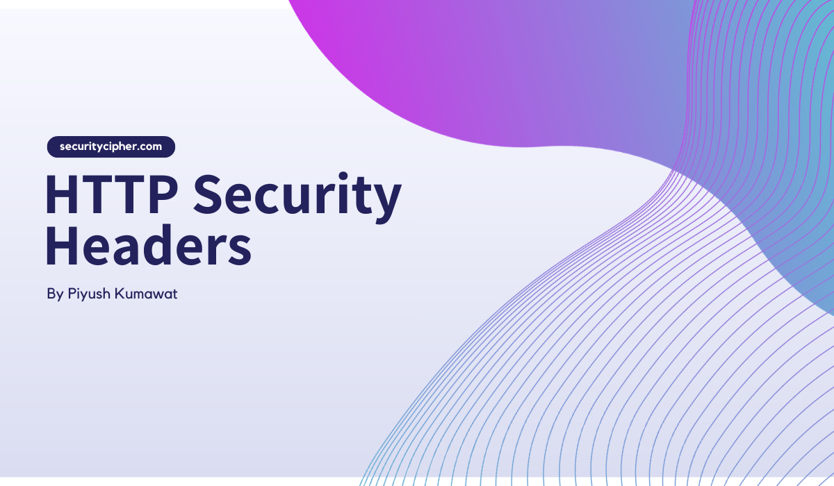 HTTP Security Headers