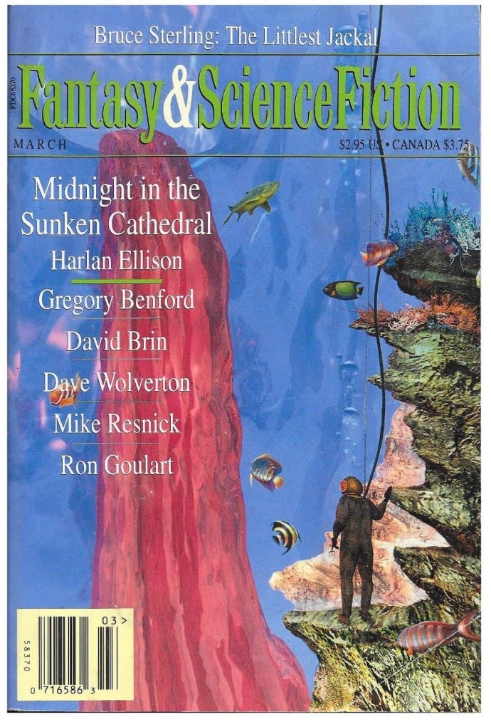 “The Littlest Jackal” by Bruce Sterling (1996)