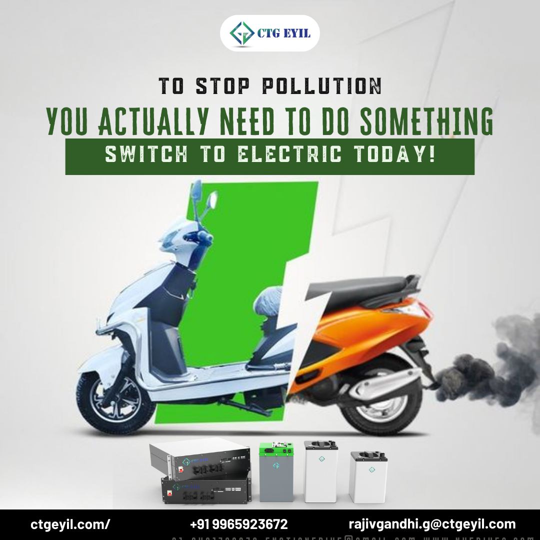 Best Electric vehicle battery company in Tamilnadu CTGEyil Work Medium