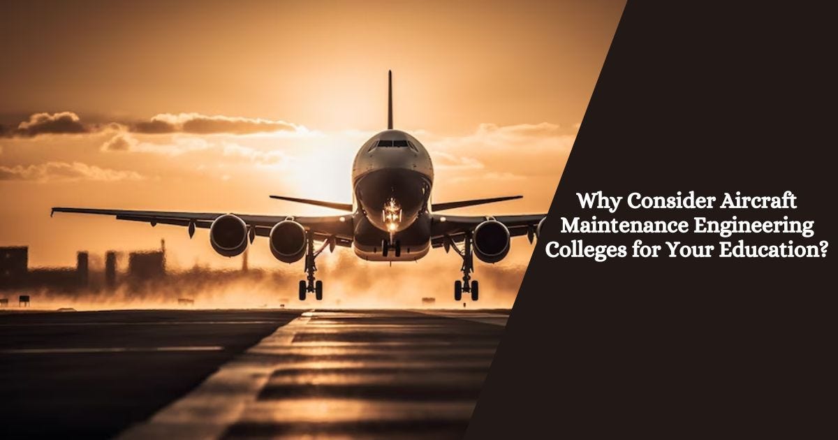 Why Choose Aircraft Maintenance Engineering as Your Career Path? Igesame Medium