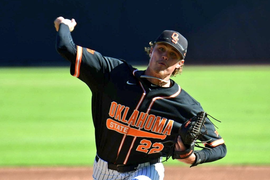 2025 MLB Draft Notes. Jace Laviolette, OF, Texas A&M by Azad Earl