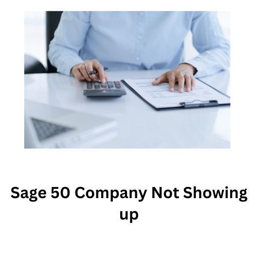 How to Resolve the Error Sage 50 cannot Open by Thomaslane Medium