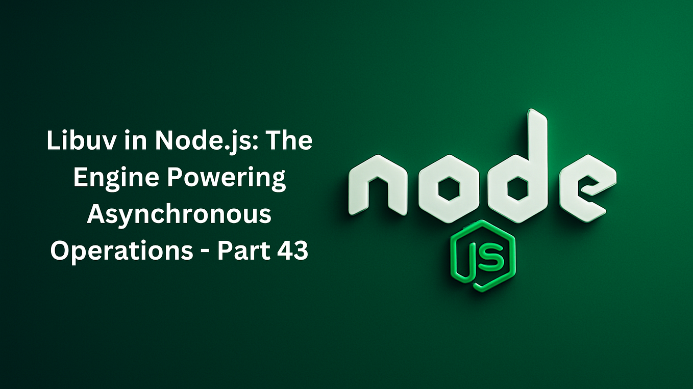 NodeJs 10 : Thread pool in libuv. The Detailed Anatomy of Node.js’s ...