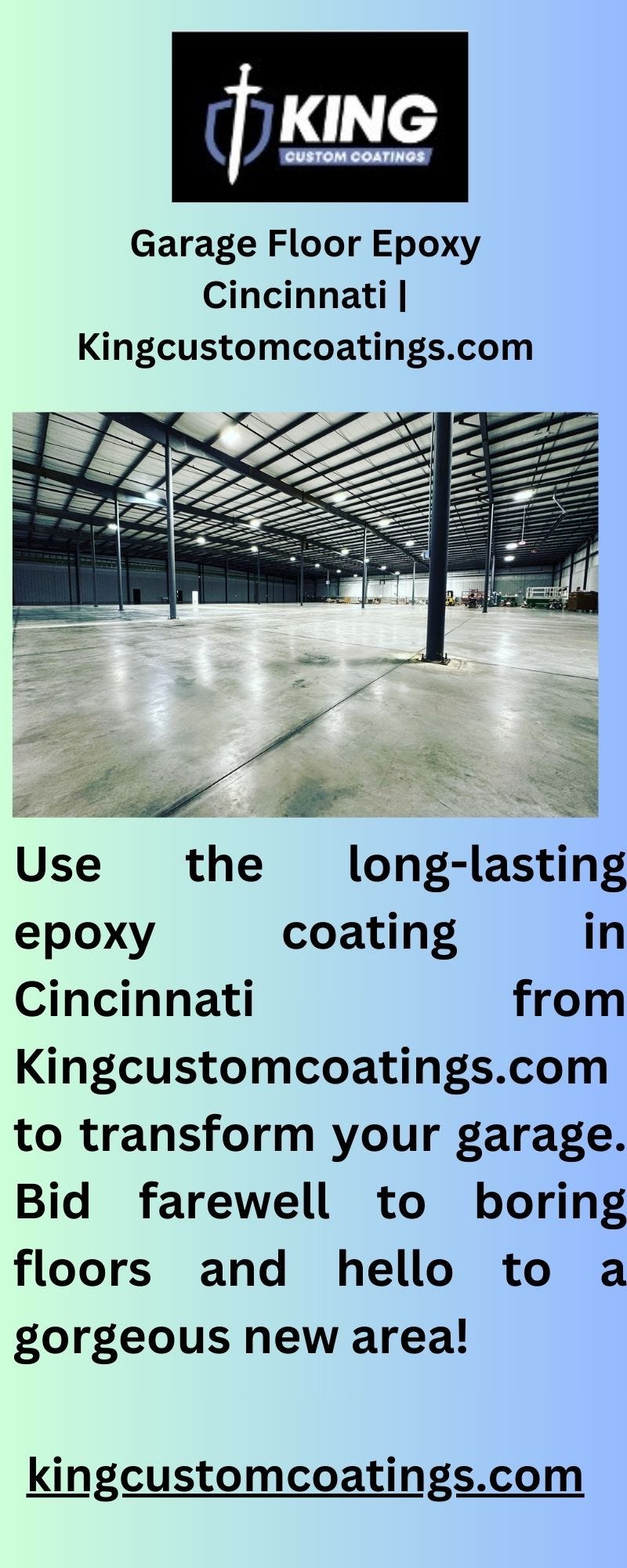 Concrete Garage Floor Installation Cincinnati Oh Kingcustomcoatings