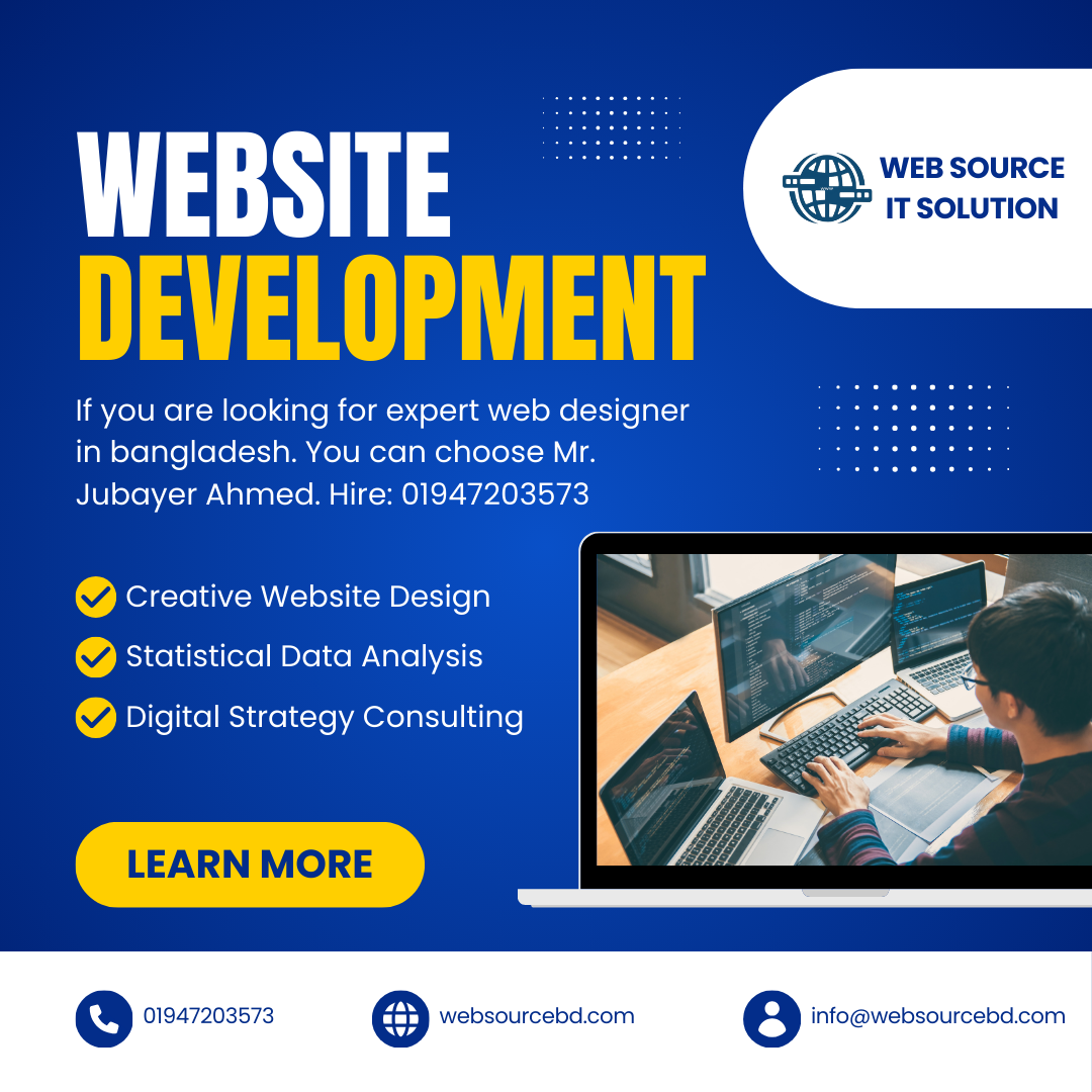 🌐 Looking for topnotch website design services in Farmgate, Panthapath