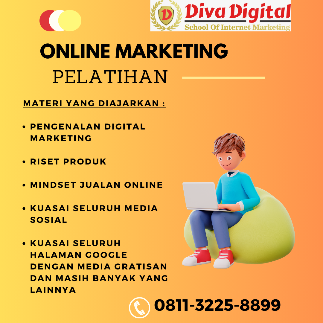 TERPERCAYA!!0811–3225–8899, Pelatihan Online Marketing Specialist ...