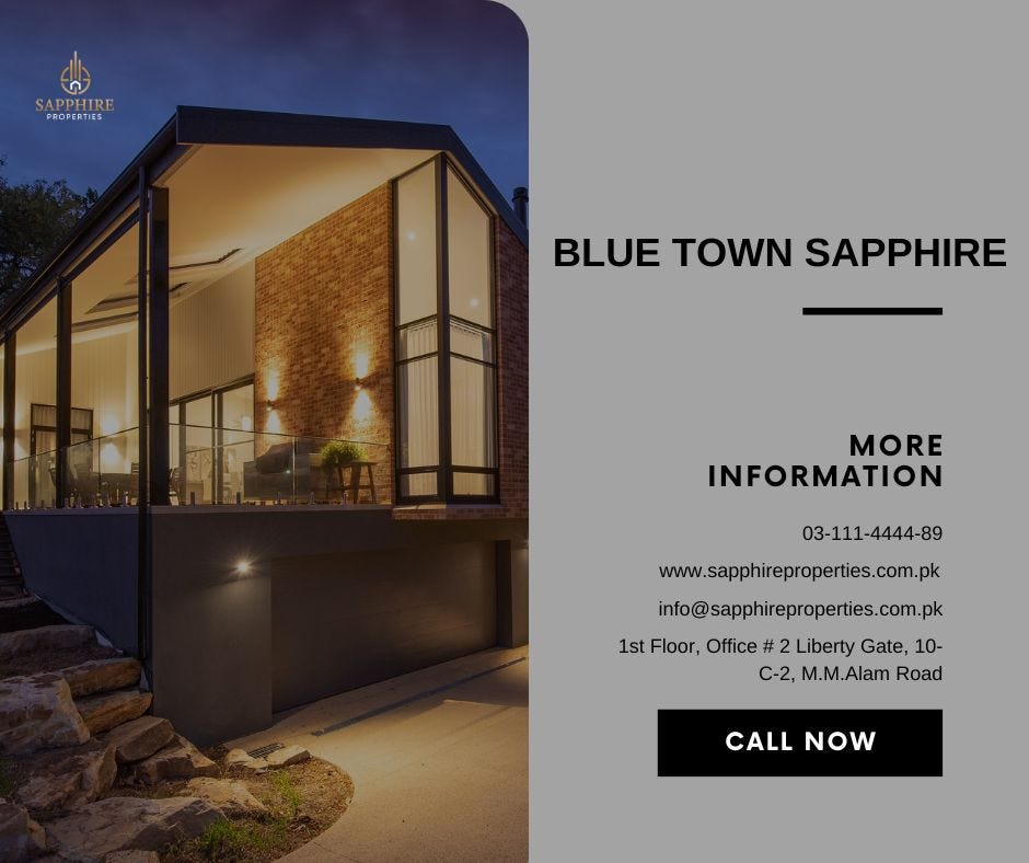 Master Plan for Blue Town Sapphire Manga Mandi Sapphire Properties