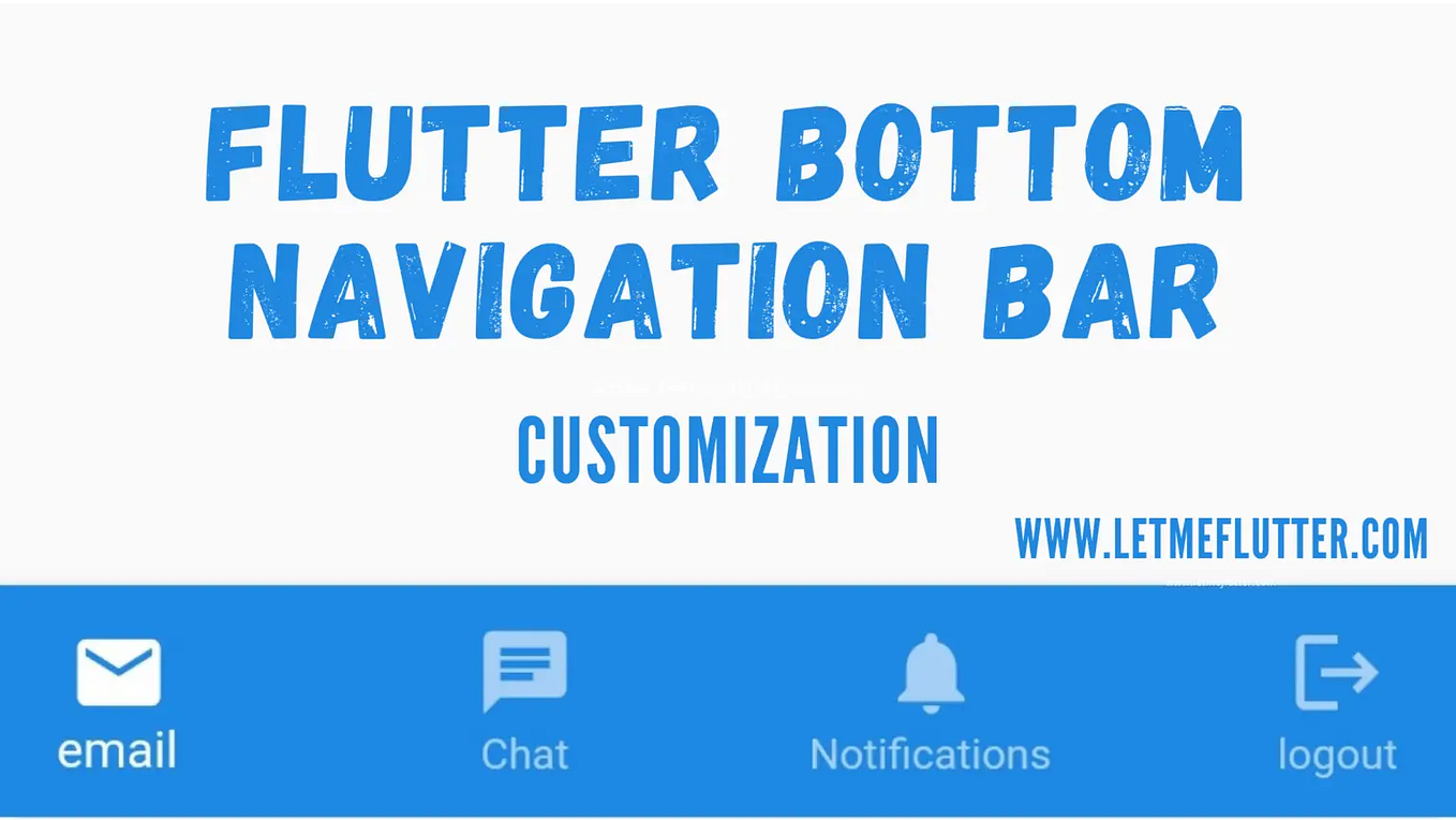 Persistent Bottom Navigation Bar package Flutter (Tutorial) by Keith Dsouza Medium