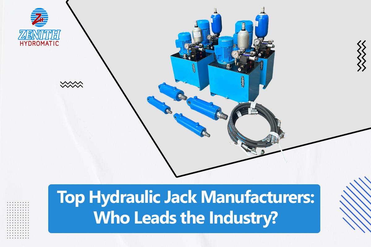 How to Select a Reliable Hydraulic Jack Supplier by Zenith Hydromatics May, 2024 Medium