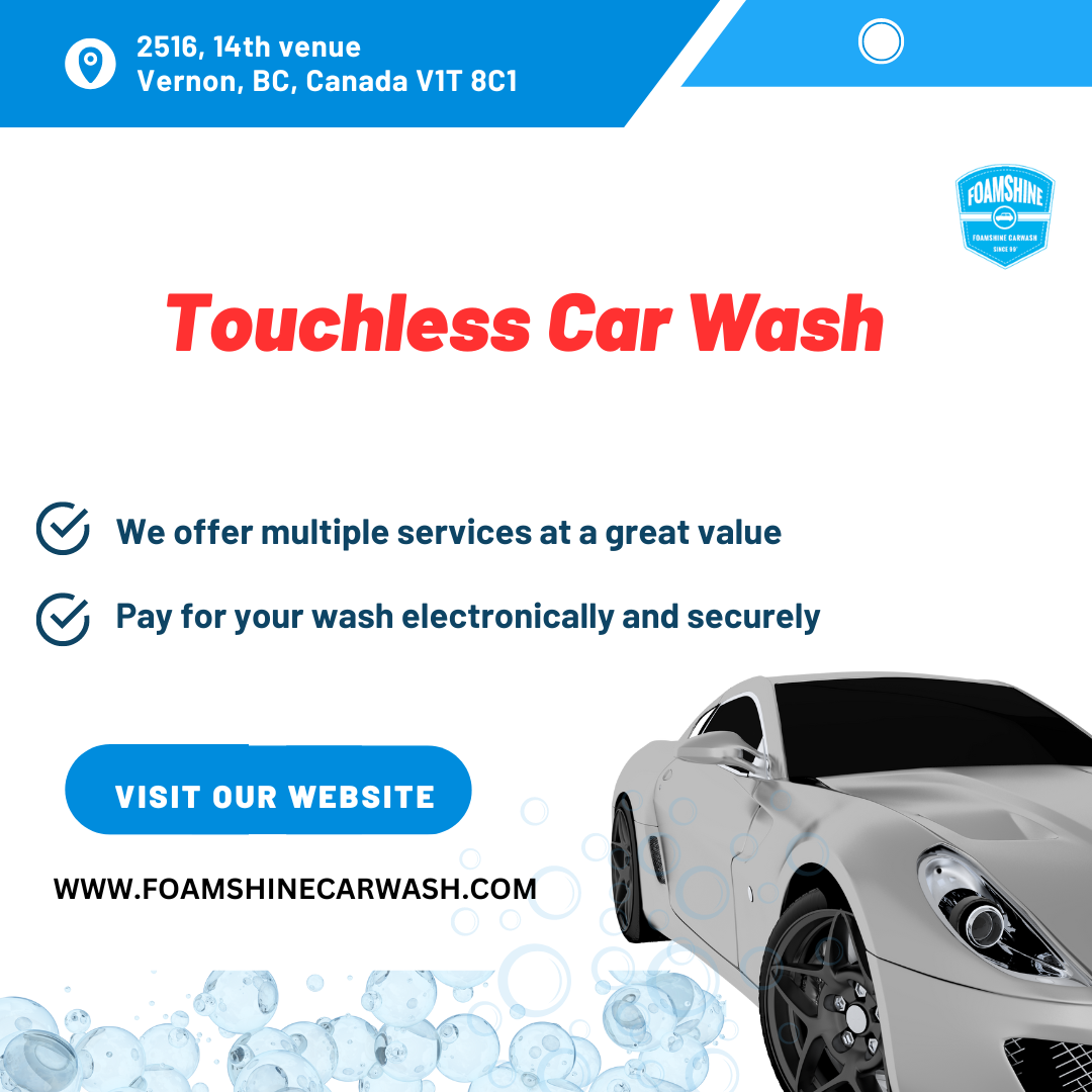 Easy Car Wash Vernon — Quick Service Foam shine car wash Medium