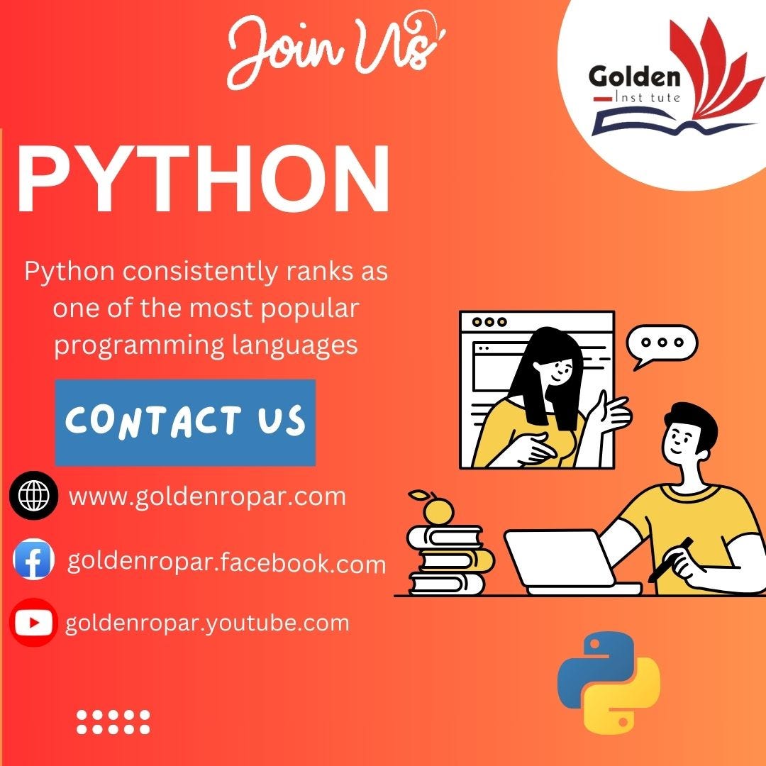 “Python Programming Best Institute In Ropar” | by Golden Institute ...