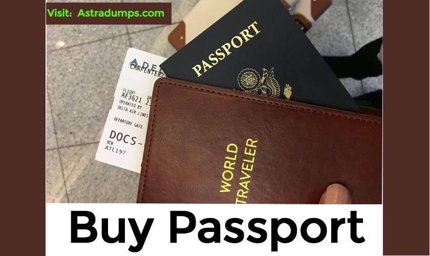 Buy Passport. Are you looking to buy driver license… by HARRY .M. DAVIDSON Sep, 2023 Medium