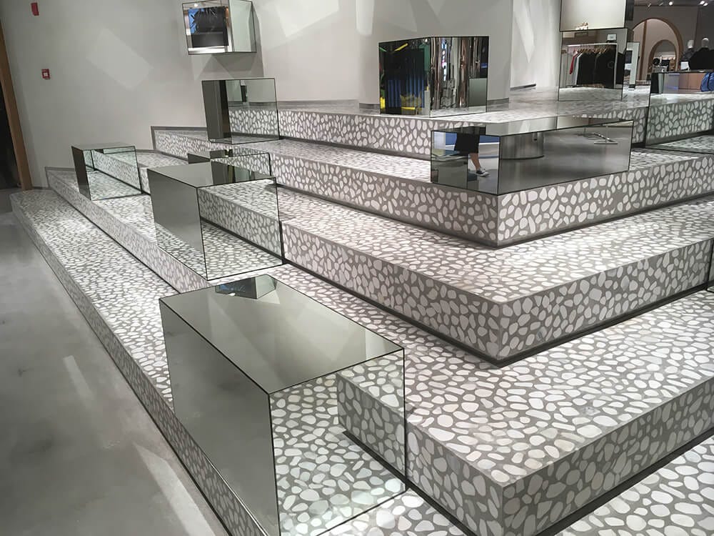 The Battle of Terrazzo Epoxy Terrazzo Vs Cement Terrazzo Daher Novel