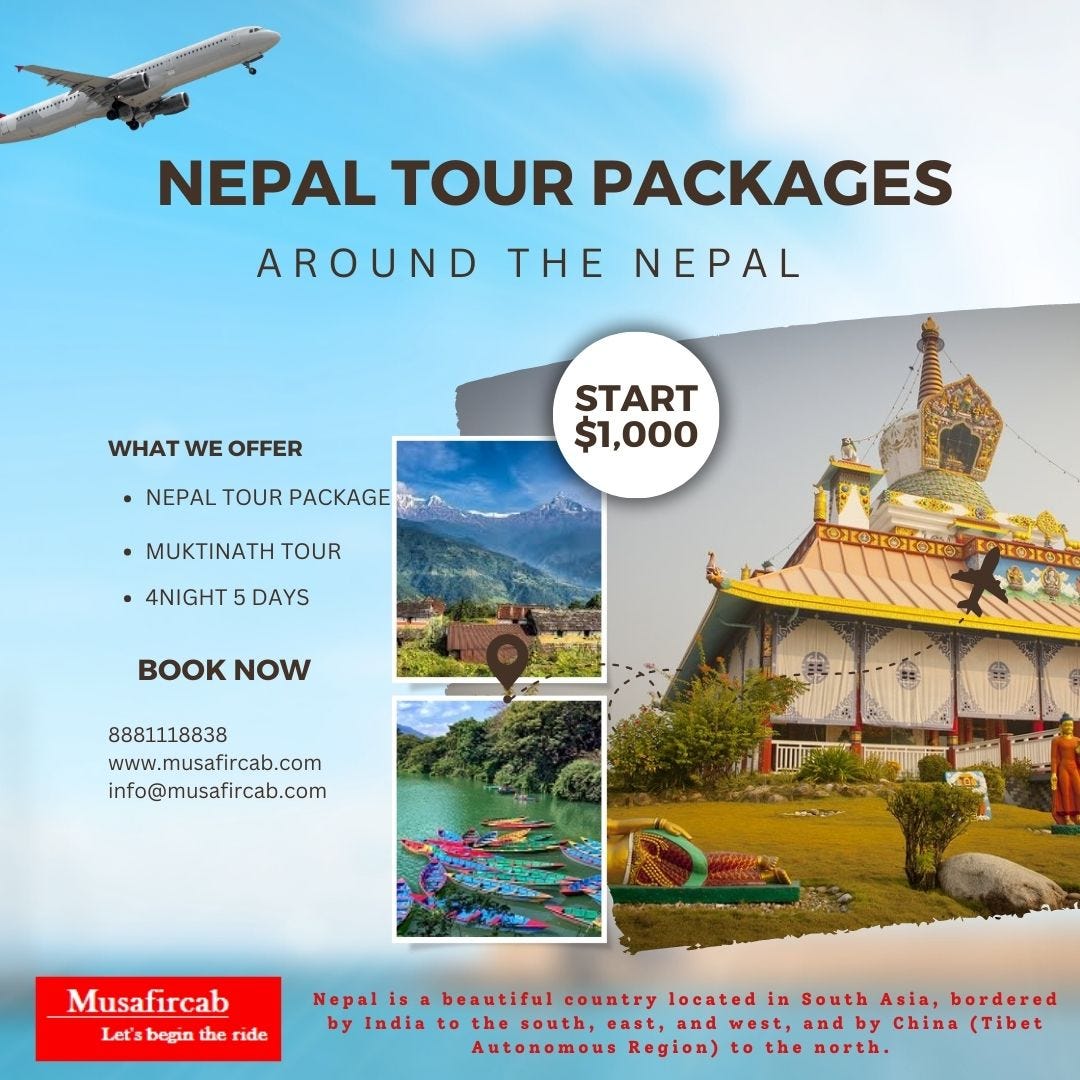 Best Nepal Tour Package from Gorakhpur by Riya Srivastava Jul, 2024