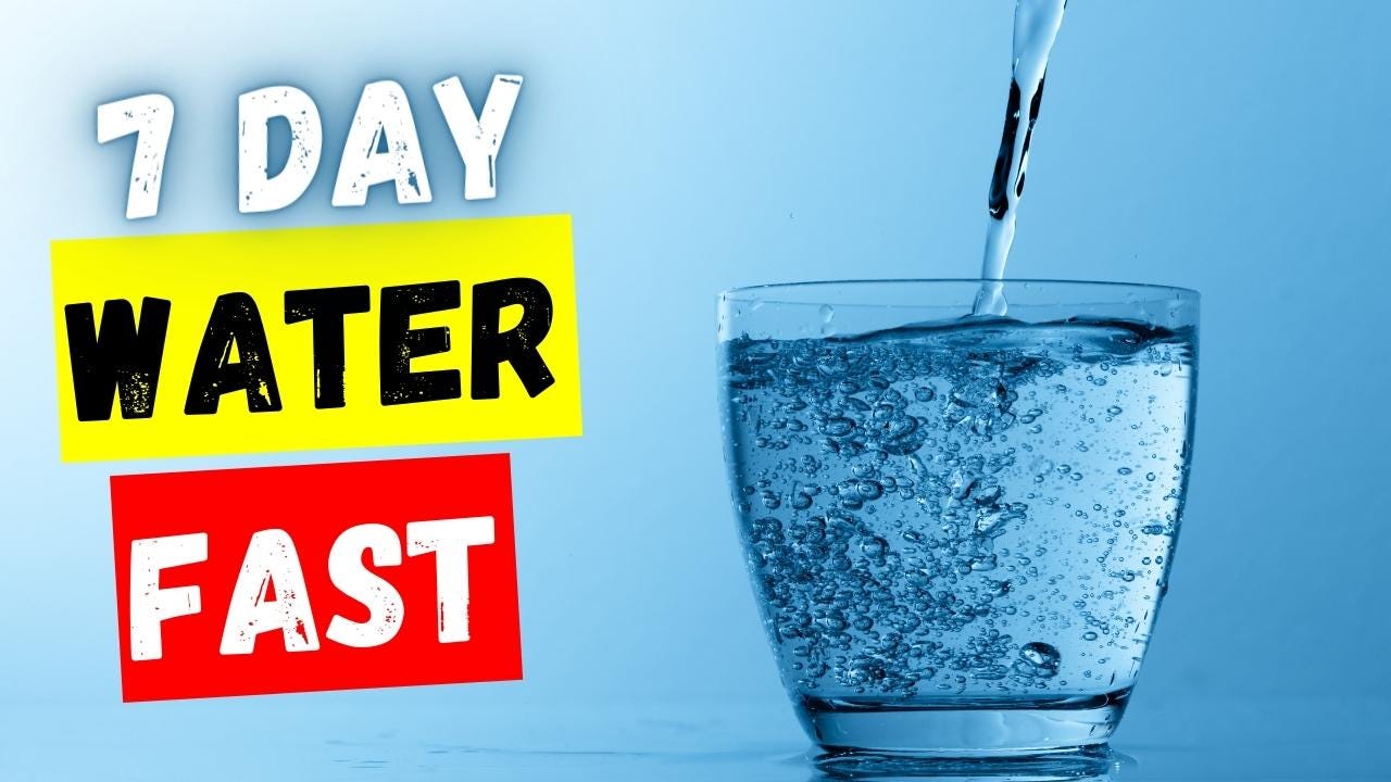 7-Day Water Fast: Body's Transformation & Results