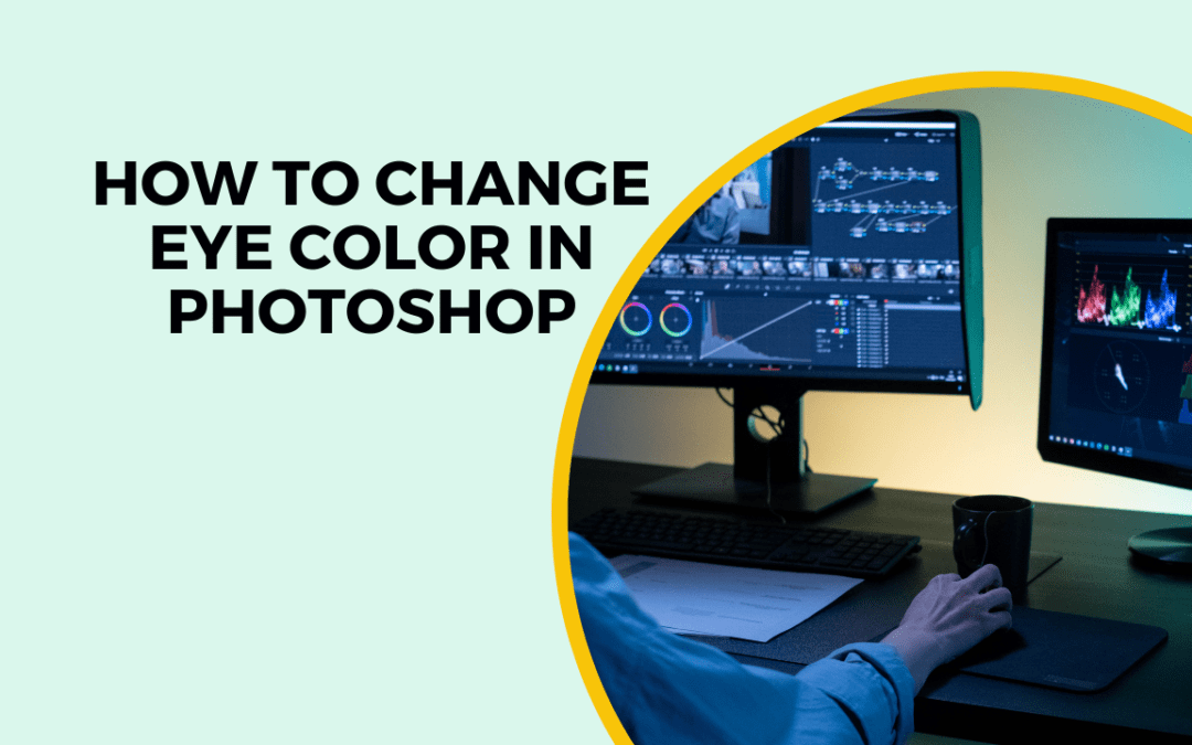 How can you change the eye color in by Cliping Path Finder