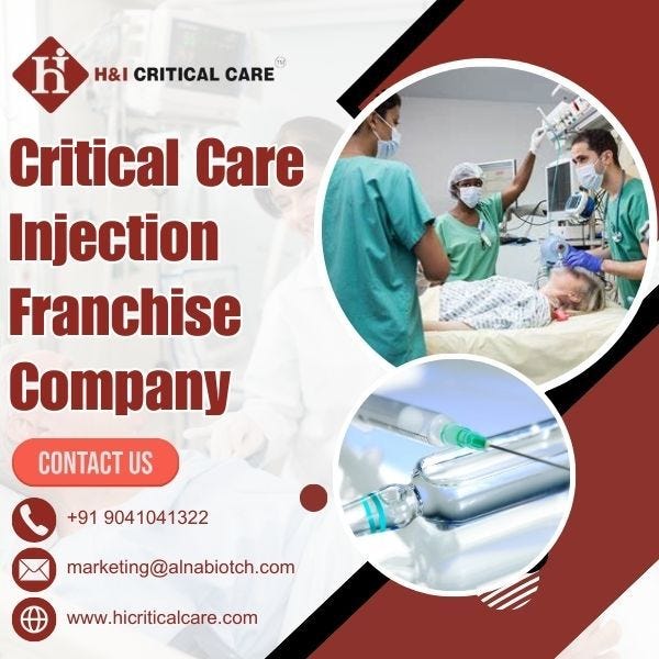 How to Choose the Right Critical Care Medicine Company? | by H&I ...