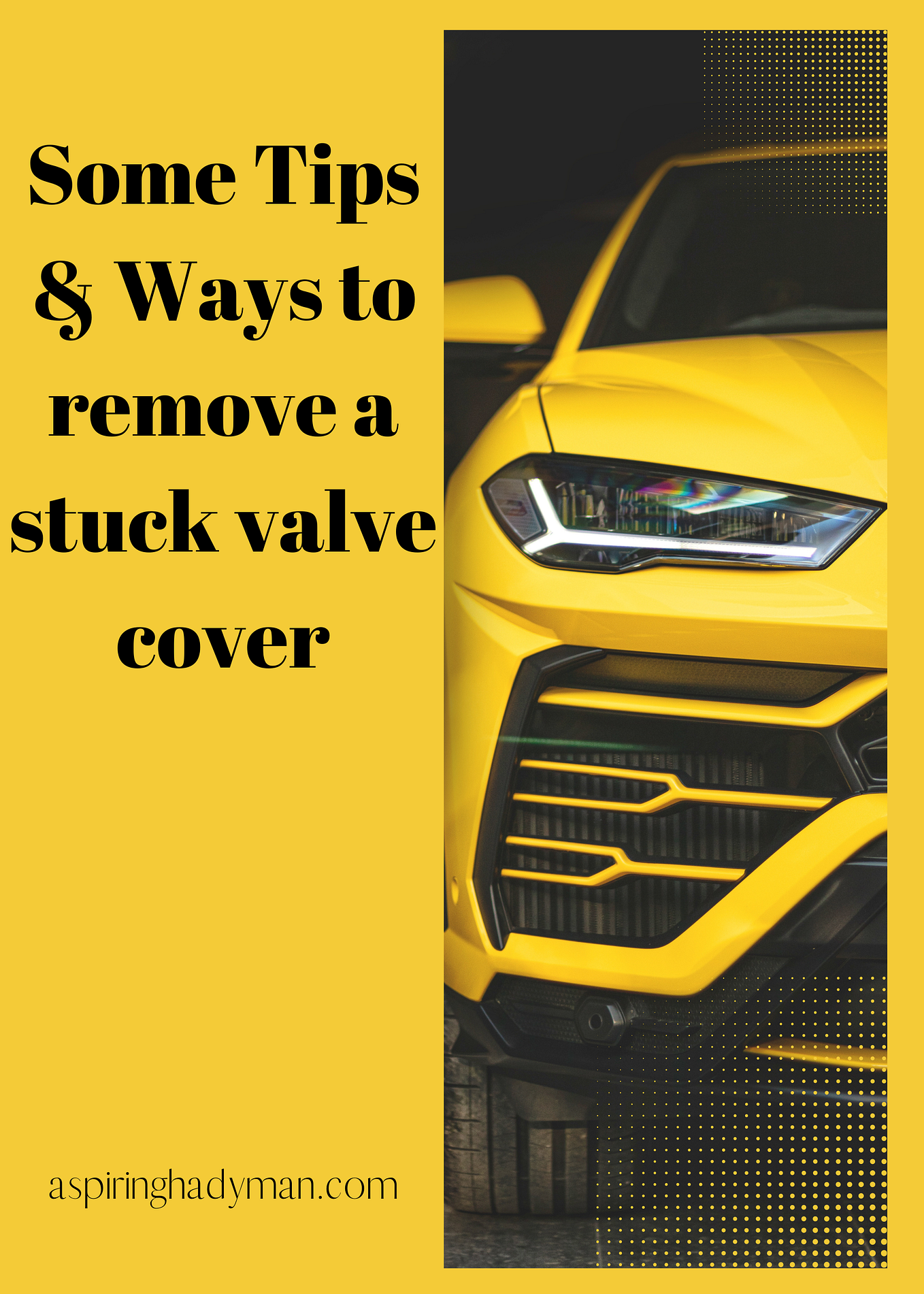 How to Clean & Polish Aluminum Valve Covers at Home with These 7