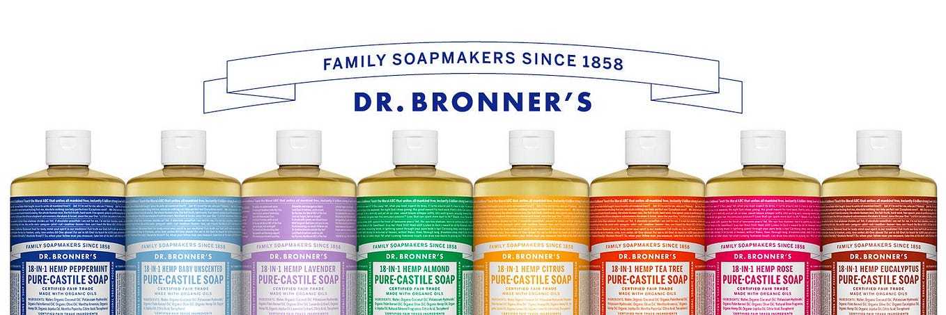 3 Marketing Strategies to Steal from Dr. Bronner’s Soap