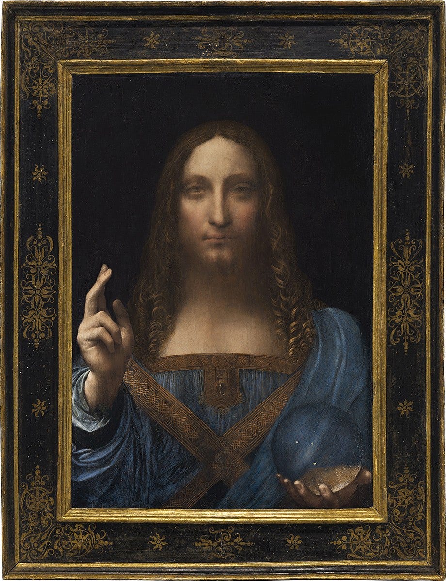 The World’s Most Expensive Painting: The Salvatore Mundi by Leonardo da Vinci