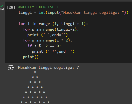Laporan praktikum UTS. Buatlah program: Python untuk… | by Setiasih ...