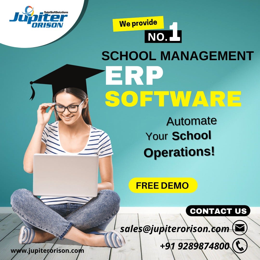 Best school management erp software solution in gurugram jupiter