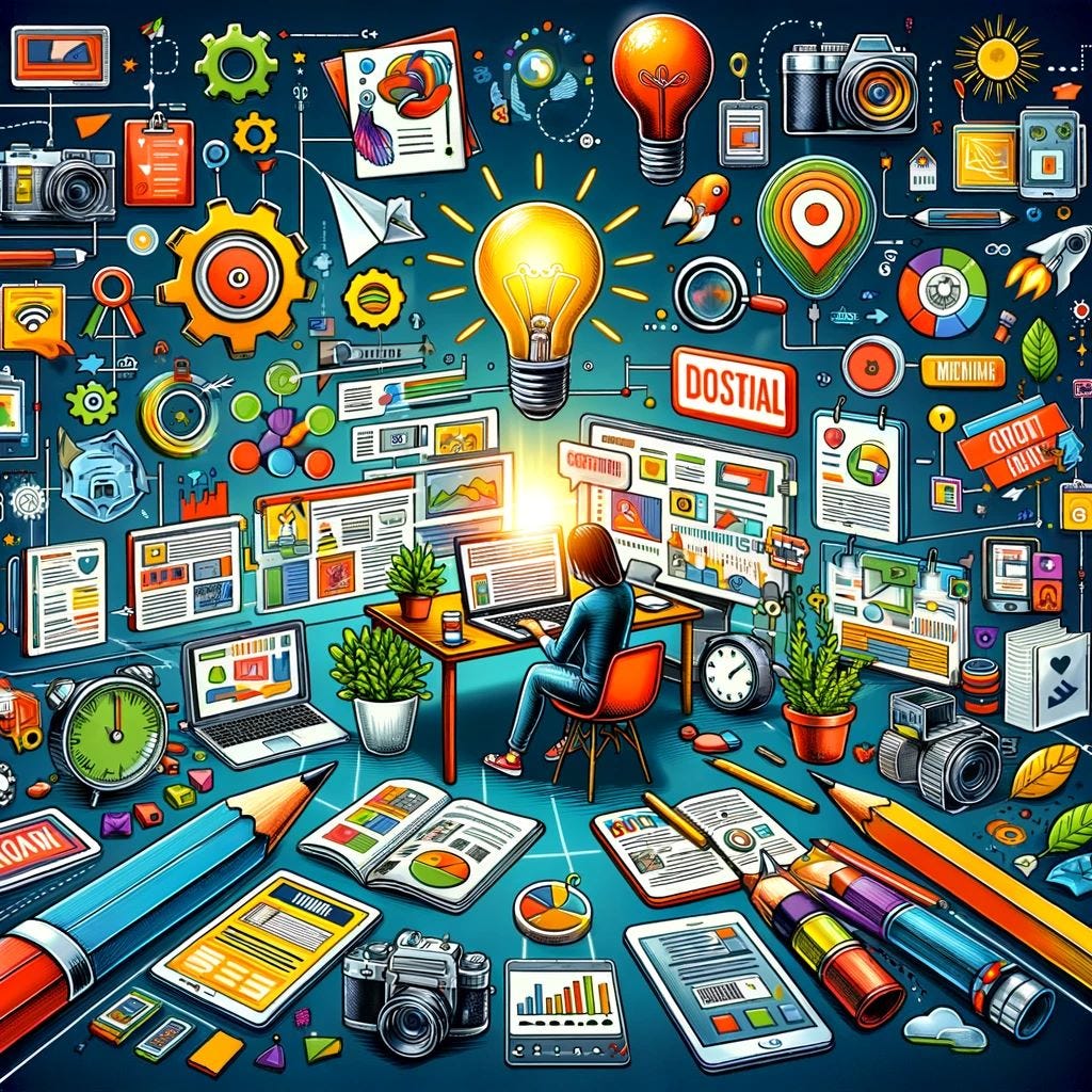 In the digital age, the creation and distribution of content on social