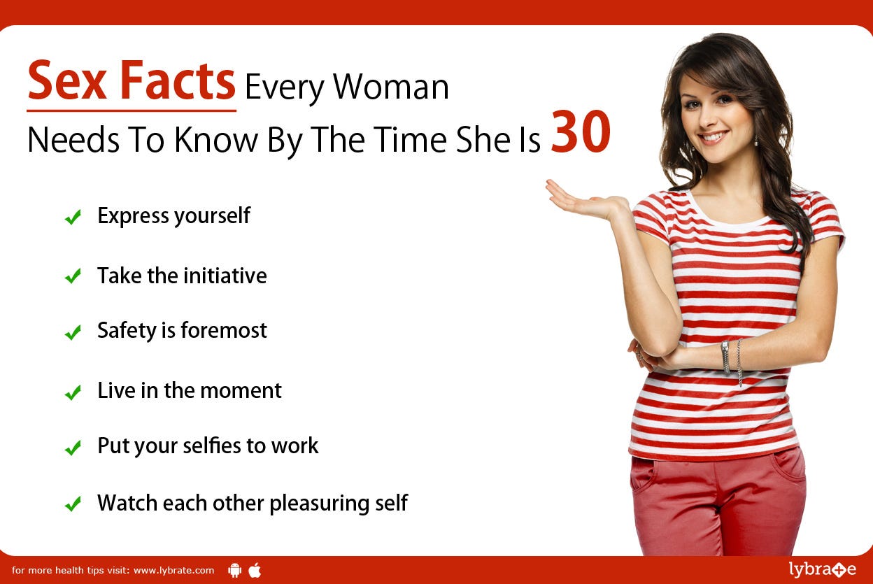 Sex Facts Every Woman Needs To Know By The Time She Is 30 by Lybrate — Health Tips Medium