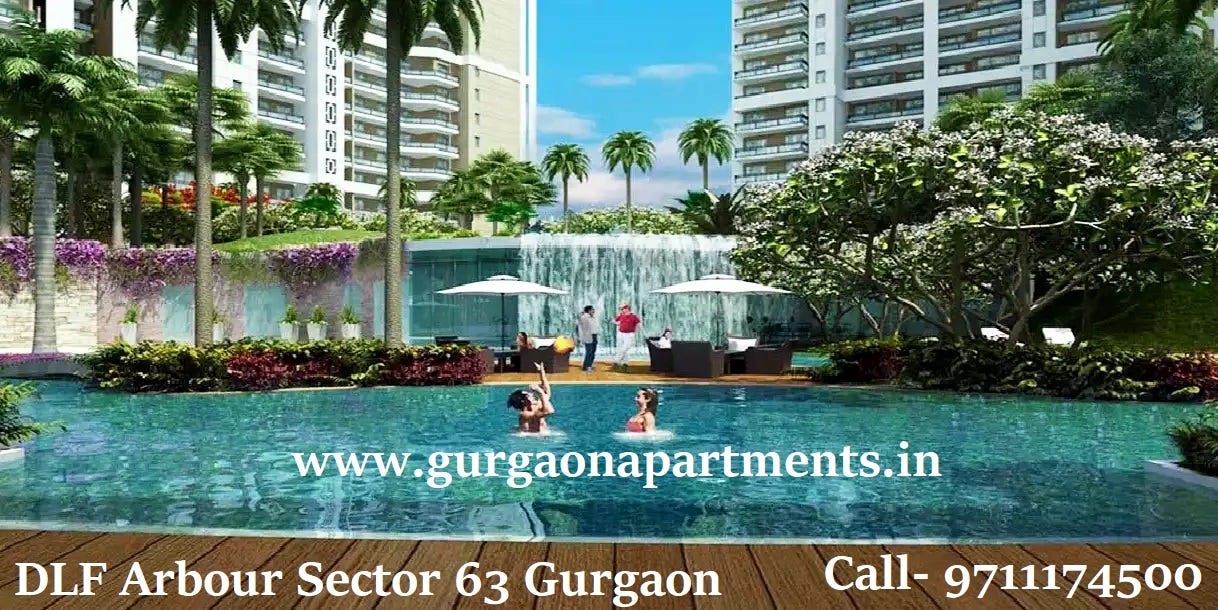 DLF Arbour 4 BHK Luxury Residential Property in Sector 63 Gurgaon by