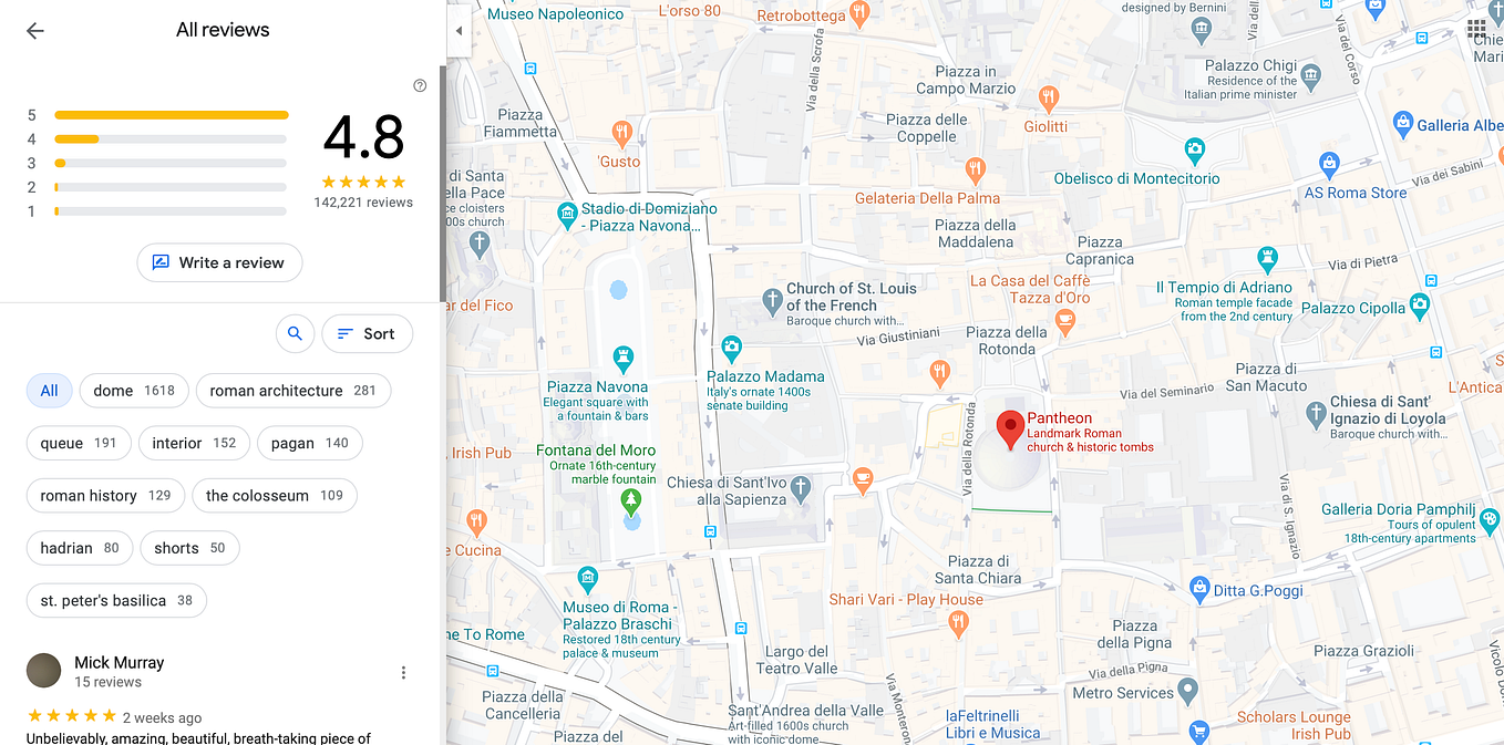 Daily monitoring of Google Maps reviews in Python | by Mattia Gasparini ...