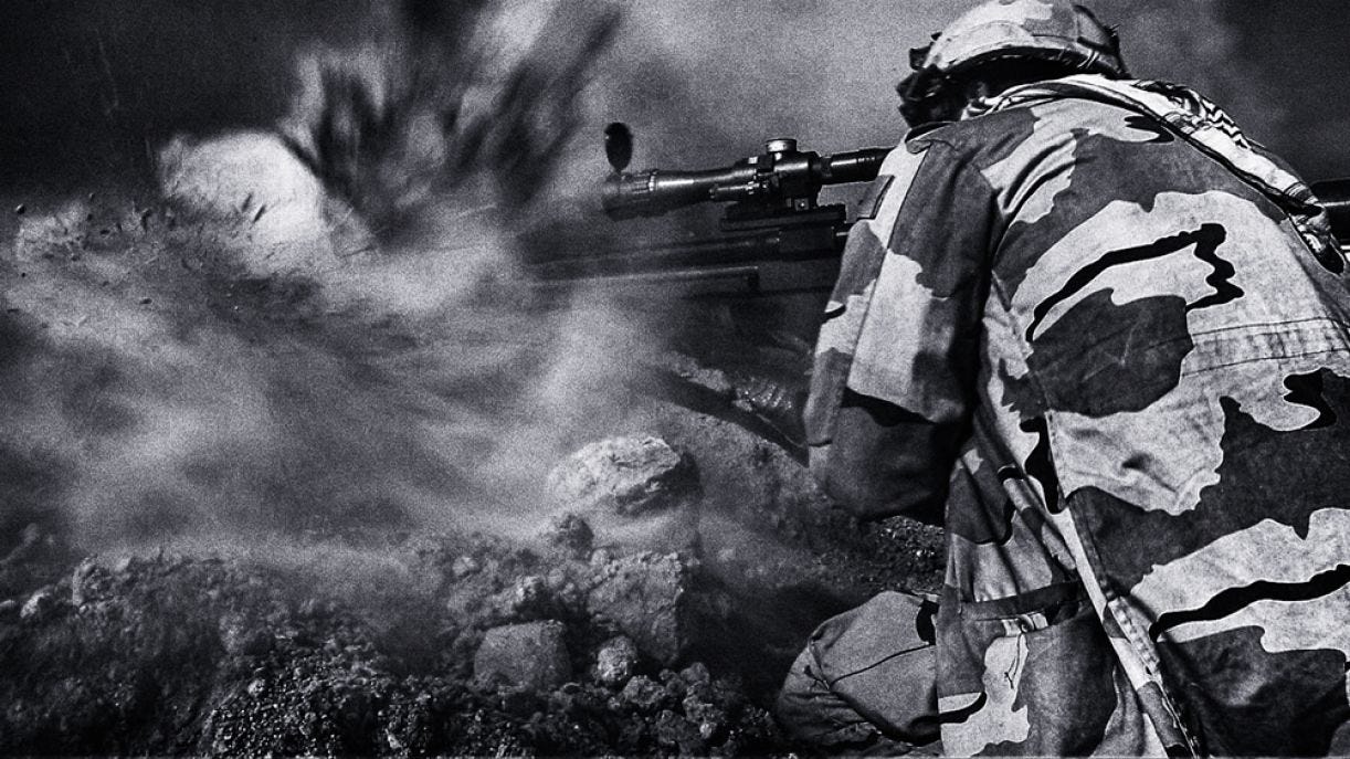 WARFARE Blog: ENTREVISTA: Um nível diferente de sniper militar