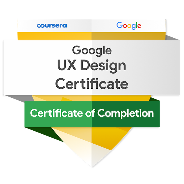 My experience with Google Certified UX Design course on Coursera