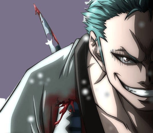 King of Hell Zoro: The Ultimate Badass of One Piece, by Anime ram