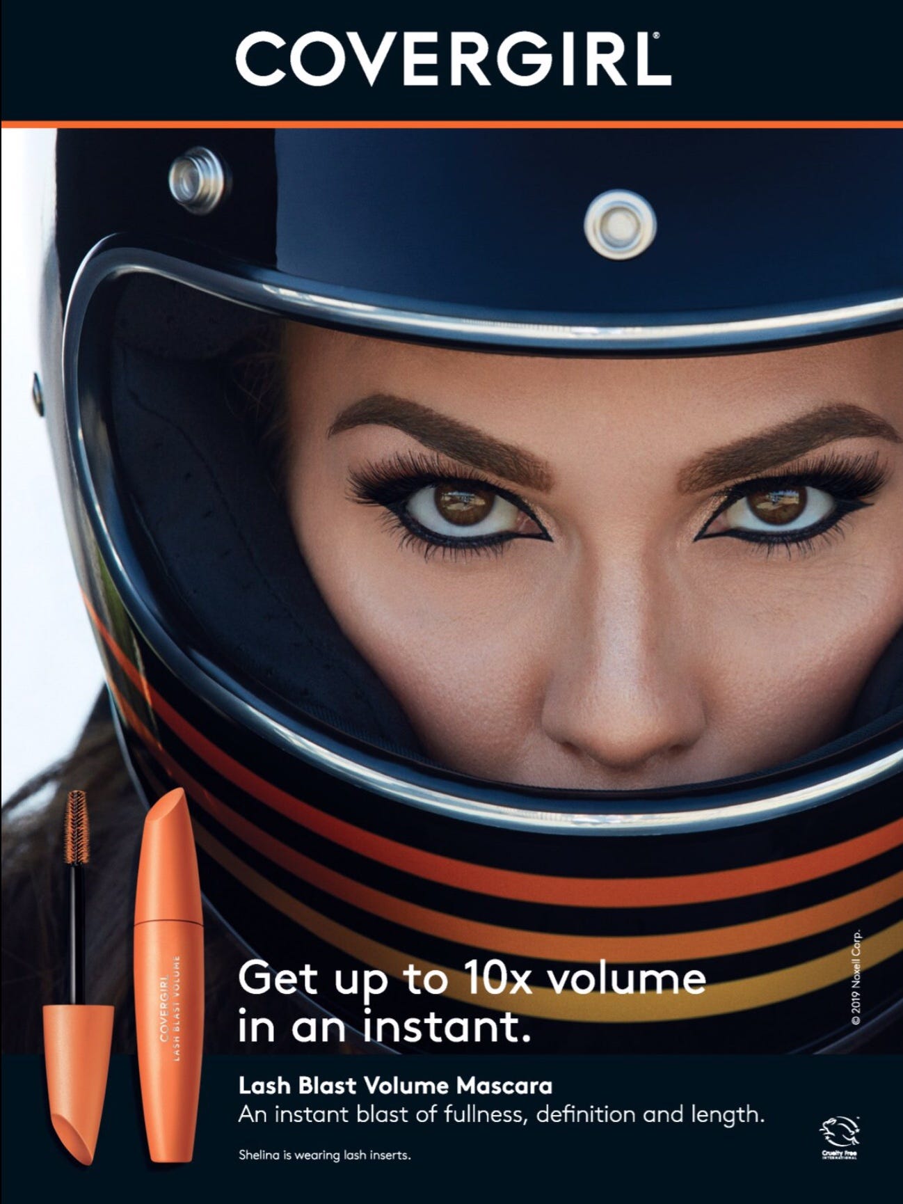 CoverGirl admits to using false lashes in ad for 'false lash ...