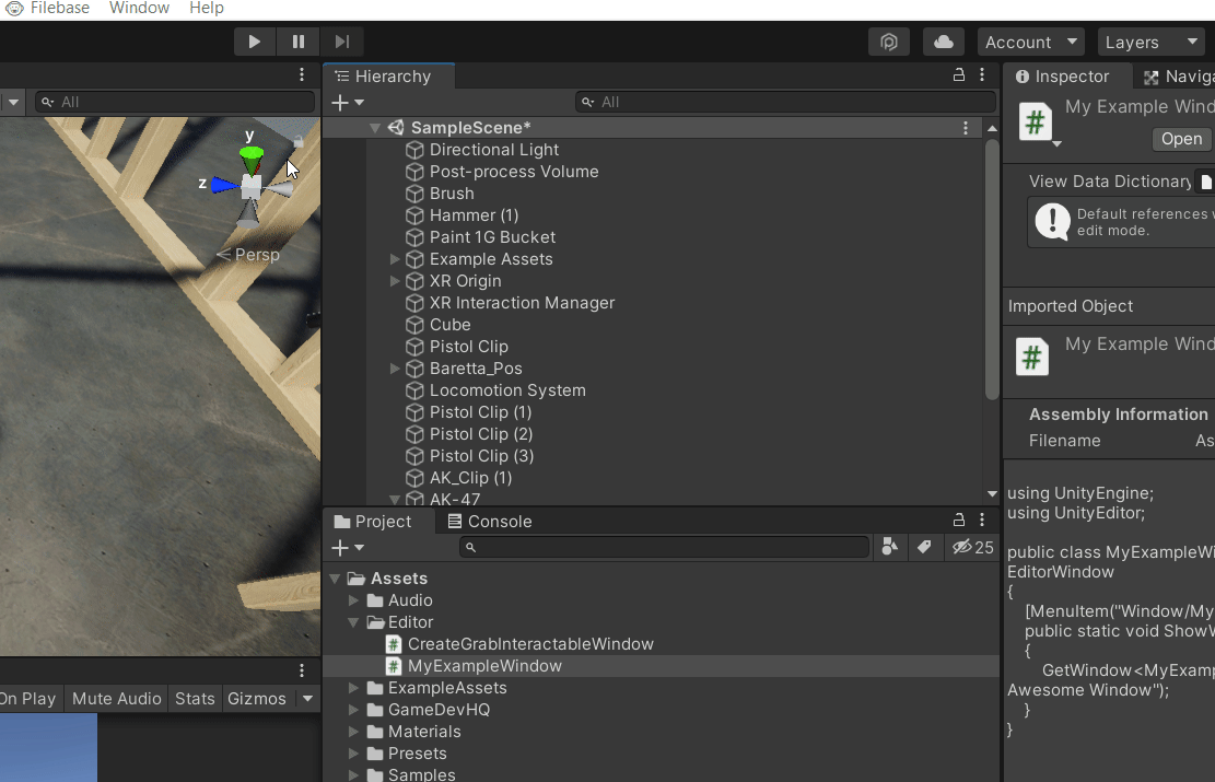 Custom Editor Windows in Unity. Objective: Learn how to create editor… | by  David Brown | Medium