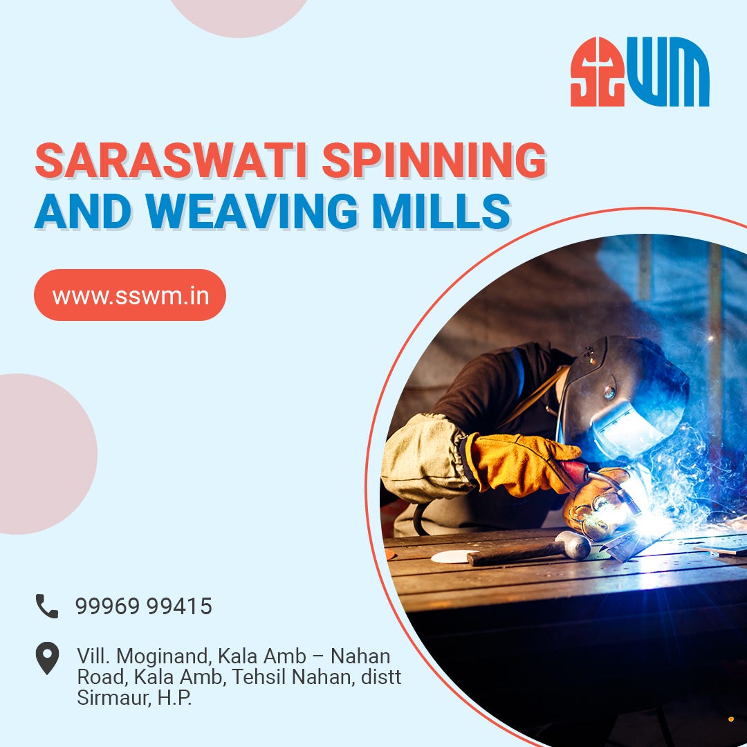 Pure Lead Saraswati Spinning and Weaving Mills Medium