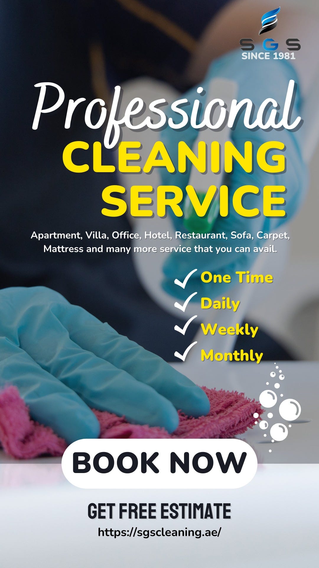 Deep Cleaning Abu Dhabi || Deep Cleaning Services Abu Dhabi - SGS ...