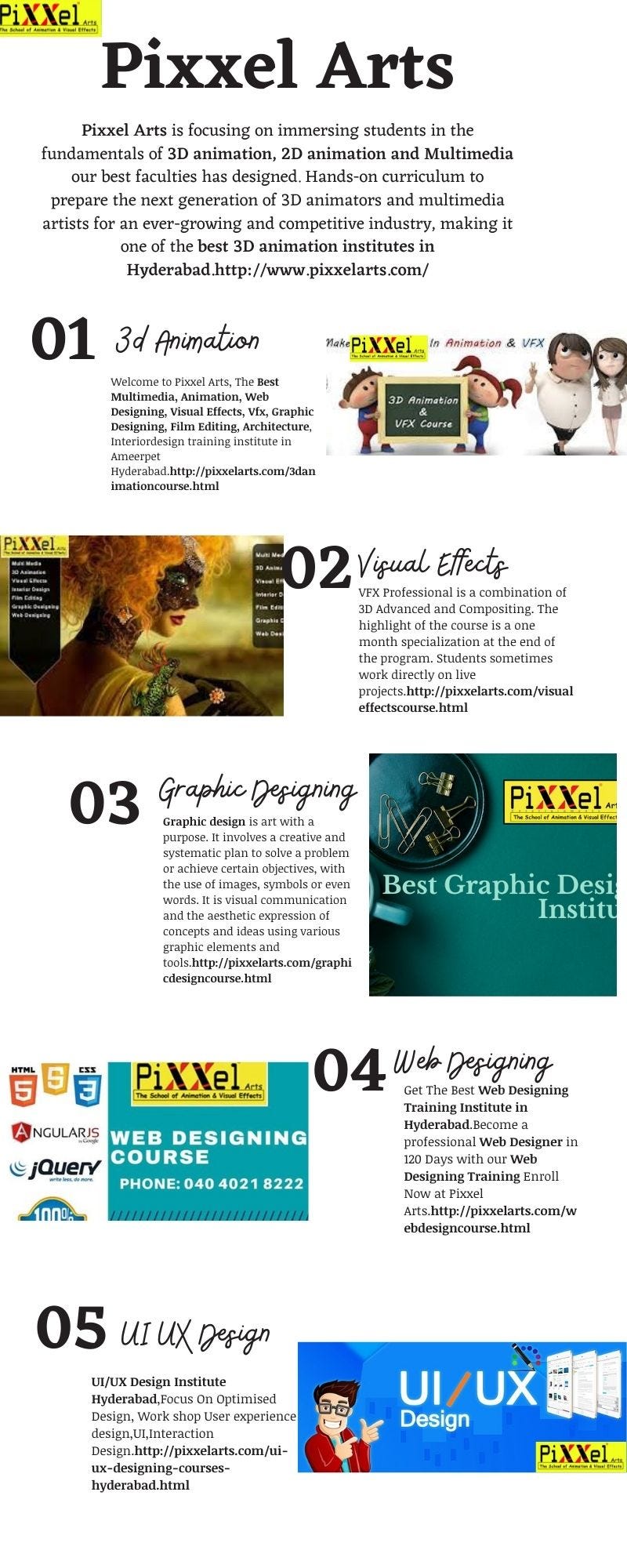 Web Designing Course In Hyderabad Sankarpixxel Medium