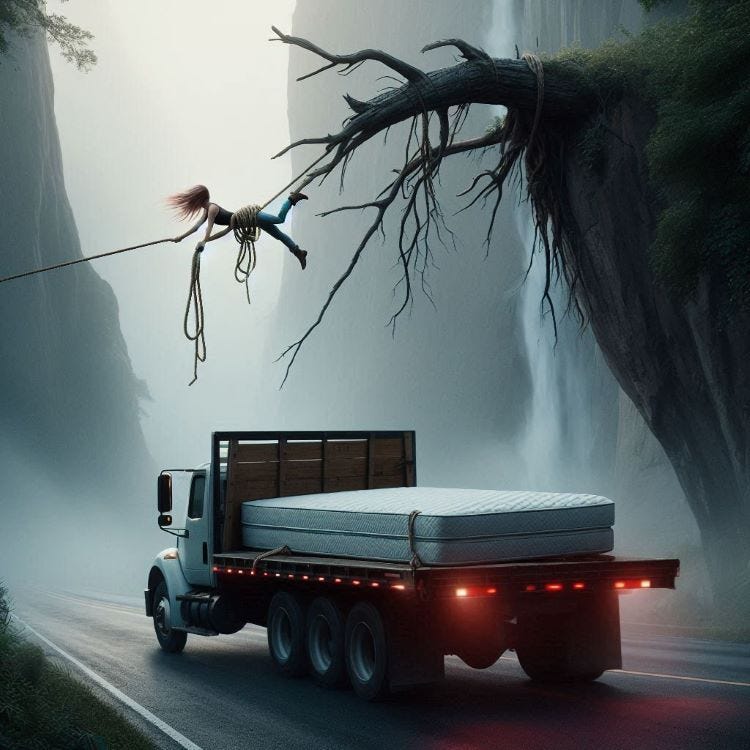 🤣🤣🤣 Great word play. Karen Schwartz Medium