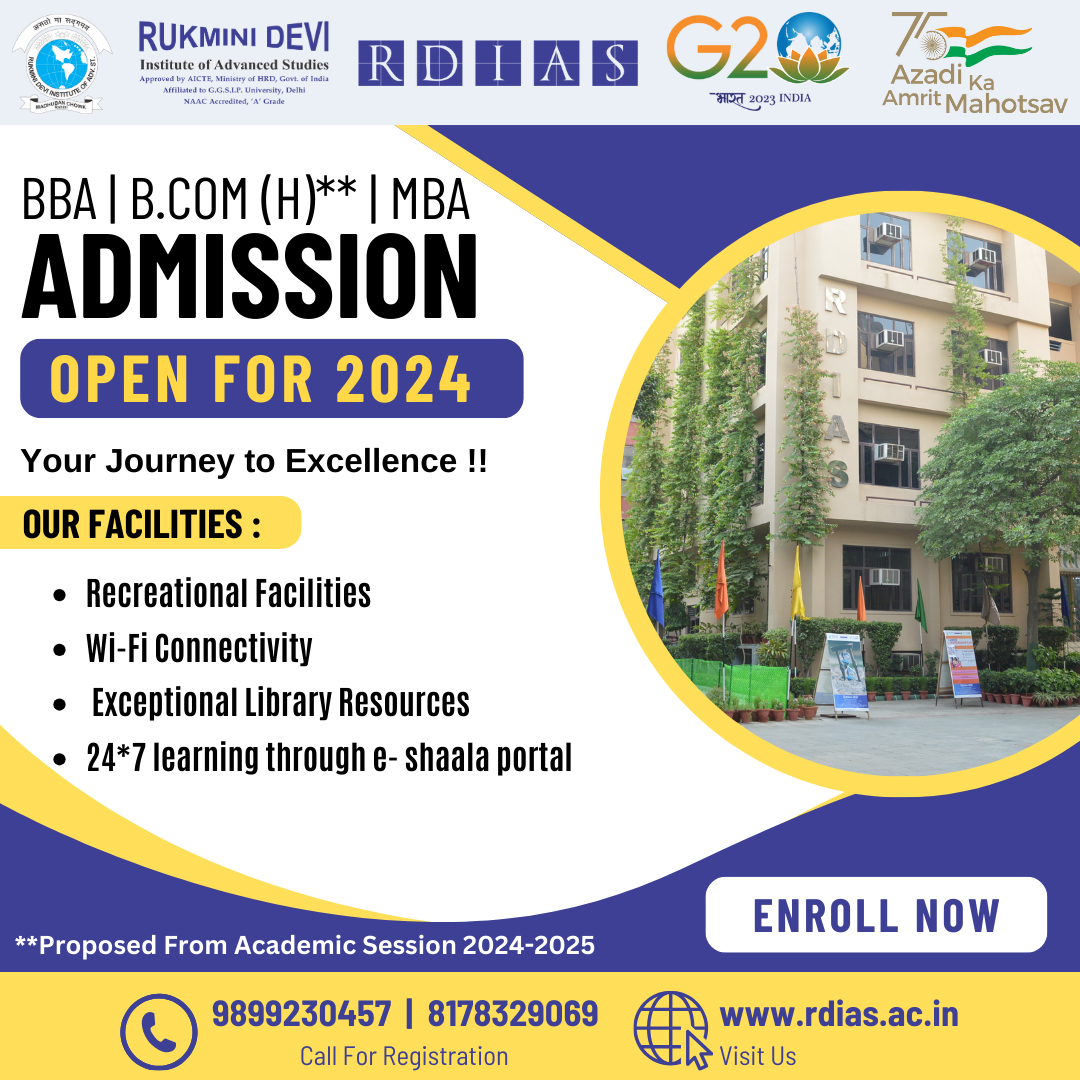 Admission to Top BBA College in IP University by Top BBA College in