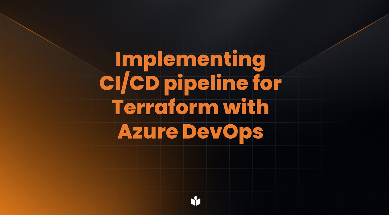 Implementing Azure DevOps CI/CD pipeline for terraform.
